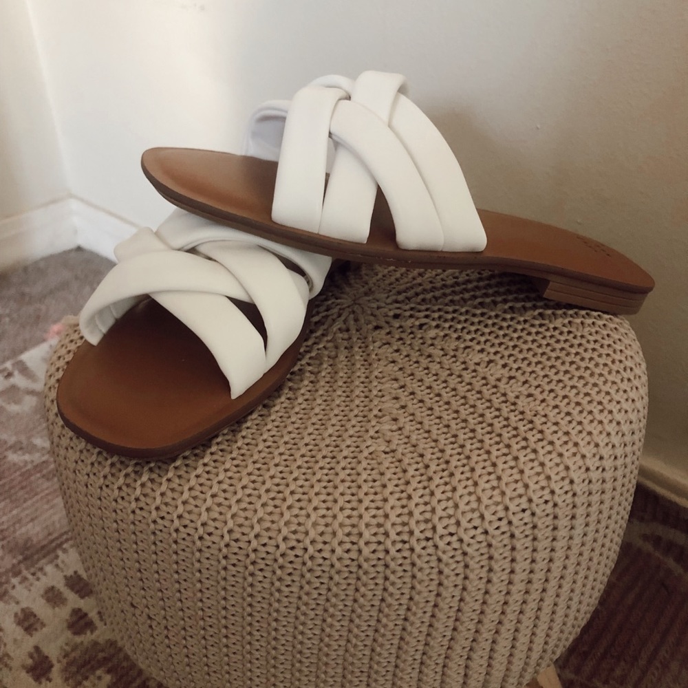 A New Day White Sandals